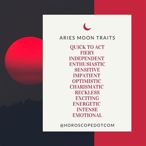what does moon in aries mean